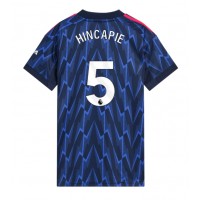 Arsenal Piero Hincapie #5 Vonkajší Ženy futbalový dres 2025-26 Krátky Rukáv